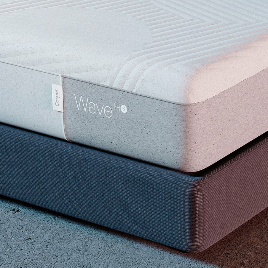 Mattresses * | Best Reviews Of Memory Foam Casper Wave Hybrid Snow Mattress