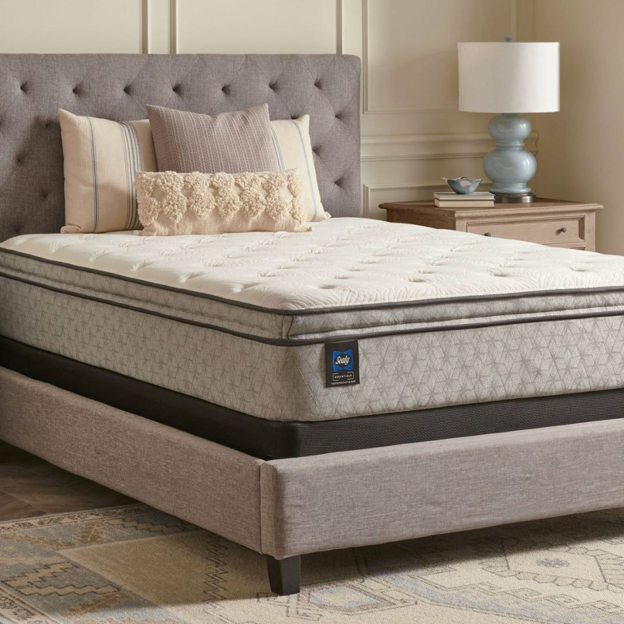 Mattresses * | Buy Sealy Clement Soft Pillow Top Mattress Twin