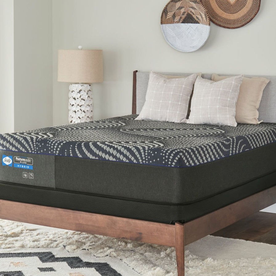 Mattresses * | Outlet Sealy Albany Medium Hybrid Mattress Twin