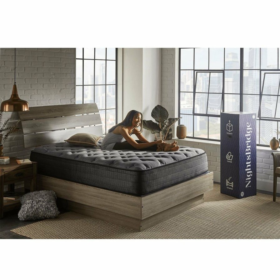 Mattresses * | Top 10 Mattress In A Box Nightsbridge By Corsicana 12 Firm Mattress