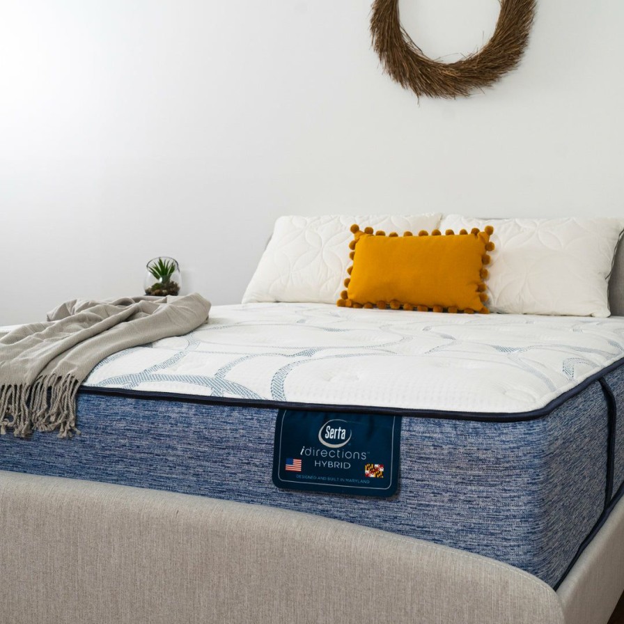 Mattresses * | Coupon Serta Idirections X1 Hybrid Ii Firm Mattress Twin