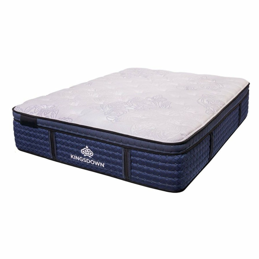 Mattresses * | New Twin Kingsdown Holborn Cushion Euro Top Hybrid Mattress