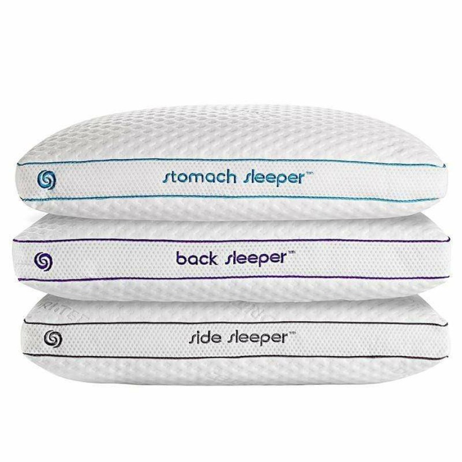 Accessories * | Best Pirce Pillows Bedgear Stomach Sleeper Performance Pillow