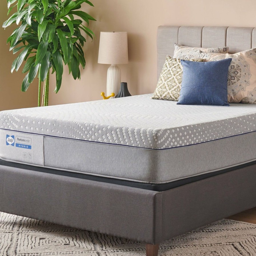 Mattresses * | Cheap Twin Sealy Hybrid Gatley Mattress