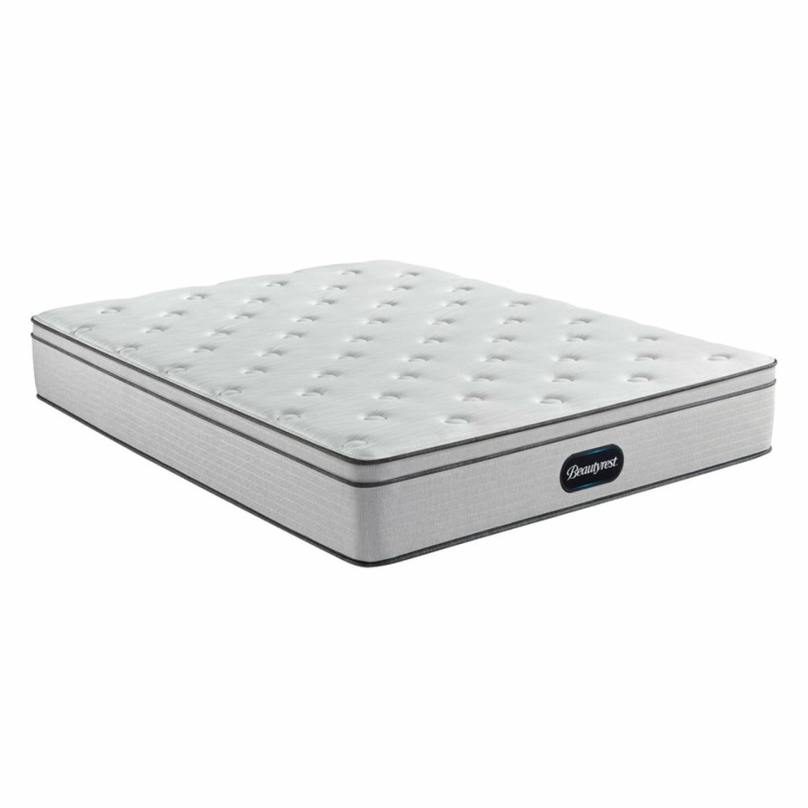 Mattresses * | New Beautyrest Br800 Plush Euro Top Mattress Pillow Top