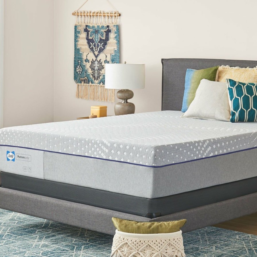 Mattresses * | Budget Memory Foam Sealy Crofton Firm Foam Mattress