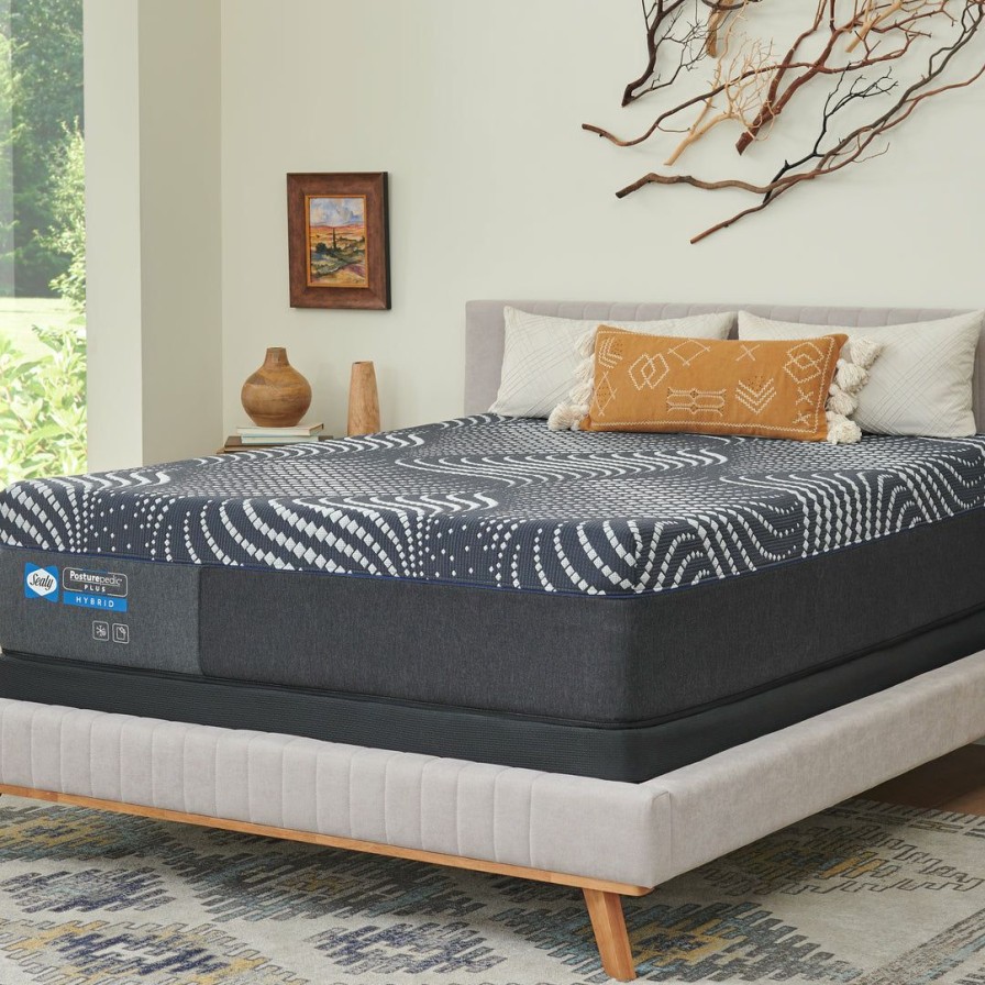 Mattresses * | Hot Sale Sealy High Point Soft Hybrid Mattress Twin