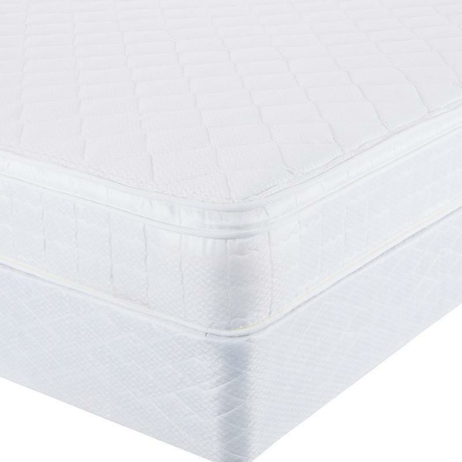 Mattresses * | Best Deal Innerspring Sertapedic Elkridge Euro Top Mattress By Serta