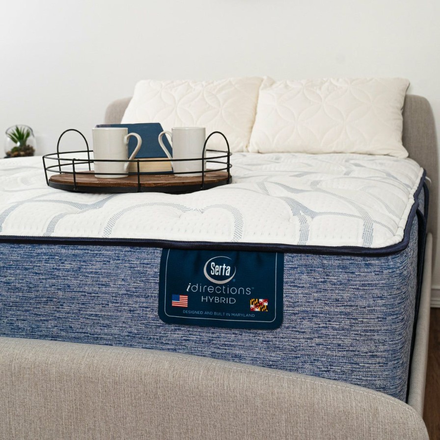 Mattresses * | Discount Serta Idirections X6 Hybrid Ii Firm Mattress Twin