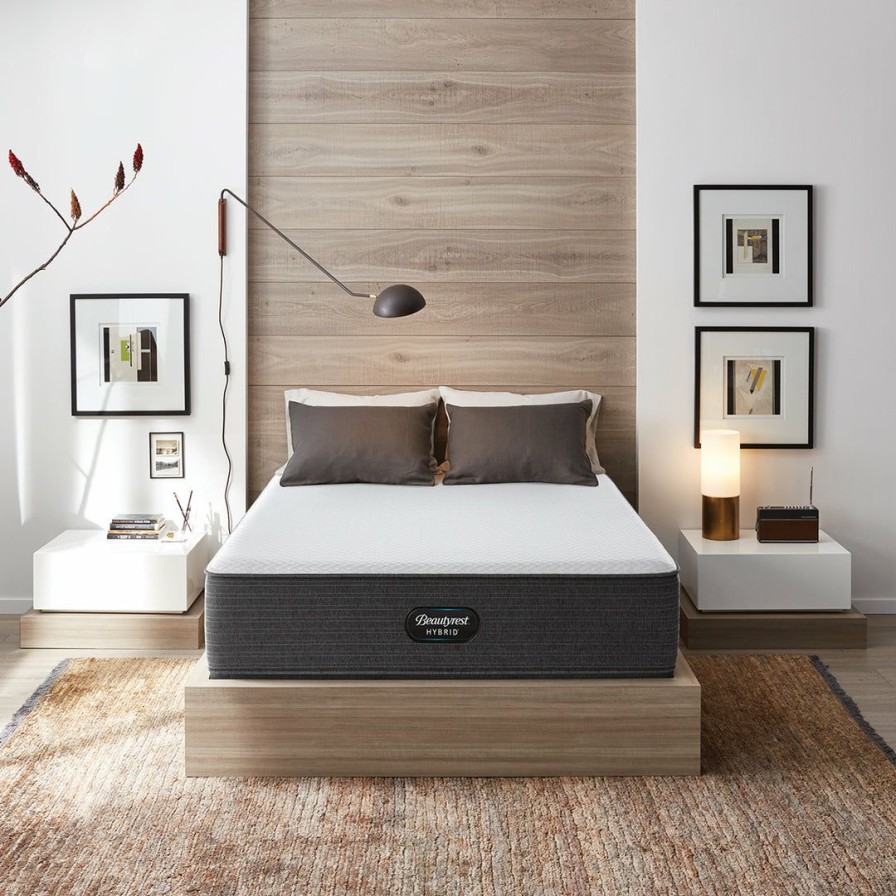 Mattresses * | Top 10 Beautyrest Reach Mount Avron Hybrid Firm