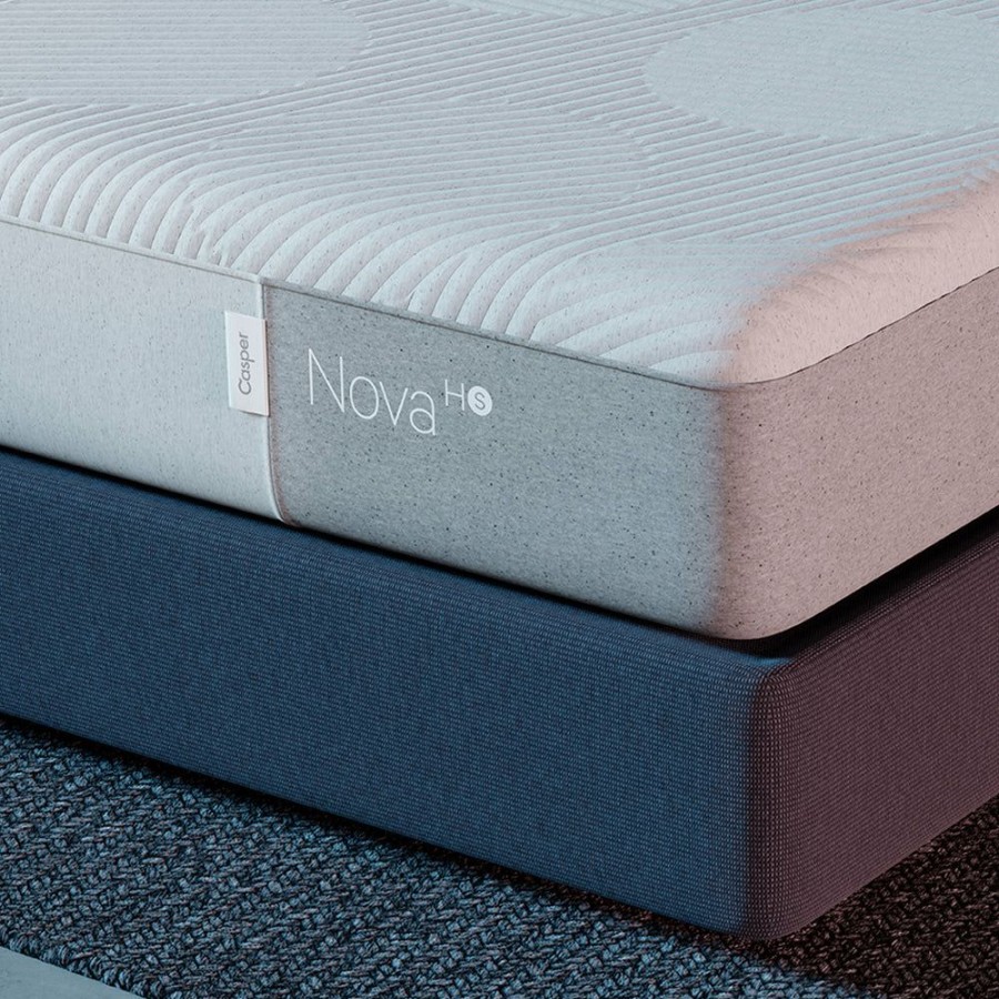 Mattresses * | Flash Sale Casper Nova Hybrid Snow Mattress Memory Foam